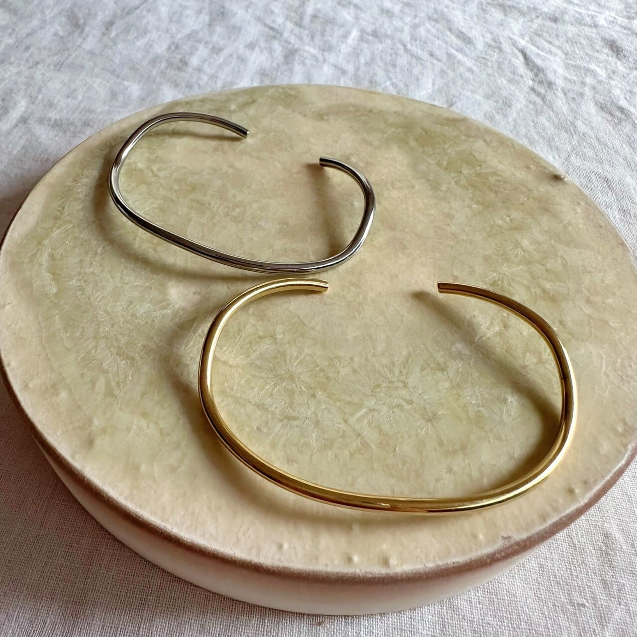 【SELECT】サージカルステンレス　ブレスレット　バングル　レディース　シルバー　ゴールド　華奢　アクセサリー