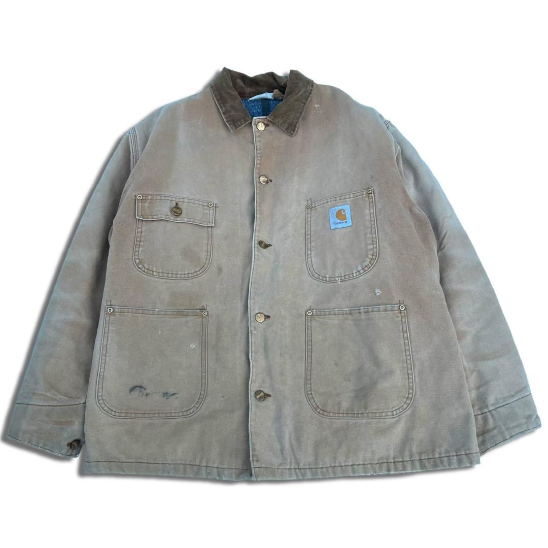 60s CARHARTT デニム カバーオール チョアコート でかCボタン