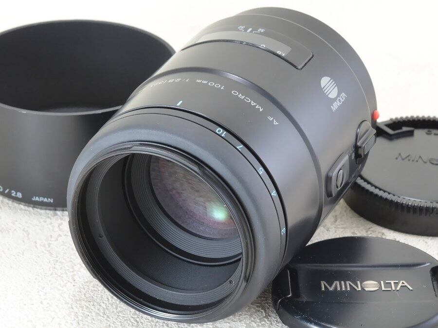 ミノルタ(ソニー)　AF マクロ　100mm f2.8 Aマウント用