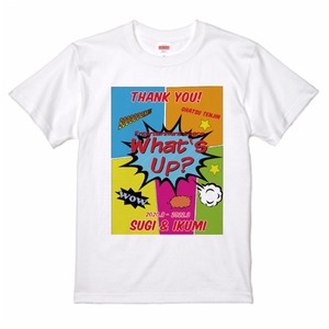 What'sUP?ありがとうTシャツ