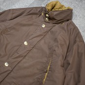 design padding jacket brown