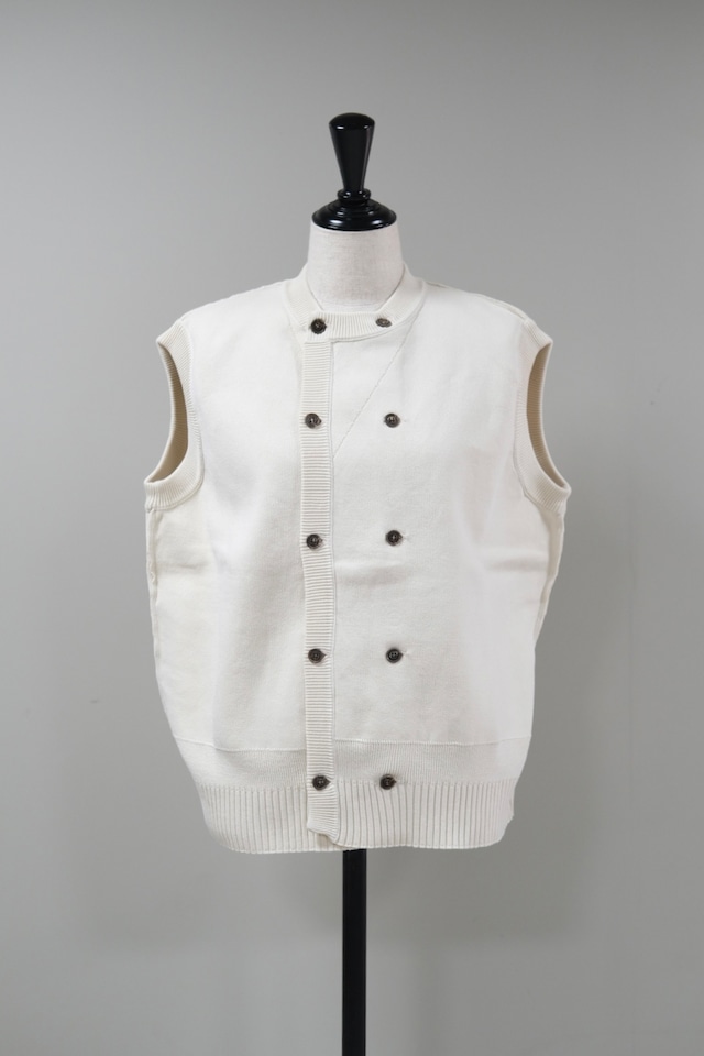 【SONIA CARRASCO】KNIT BUTTONED VEST