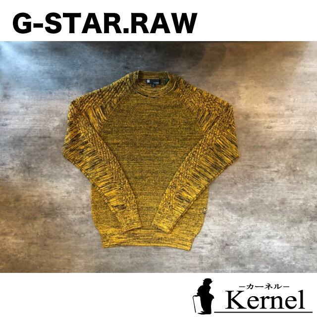 G-STAR.RAW/ジースターロウ/MUZAKI R KNIT L/S