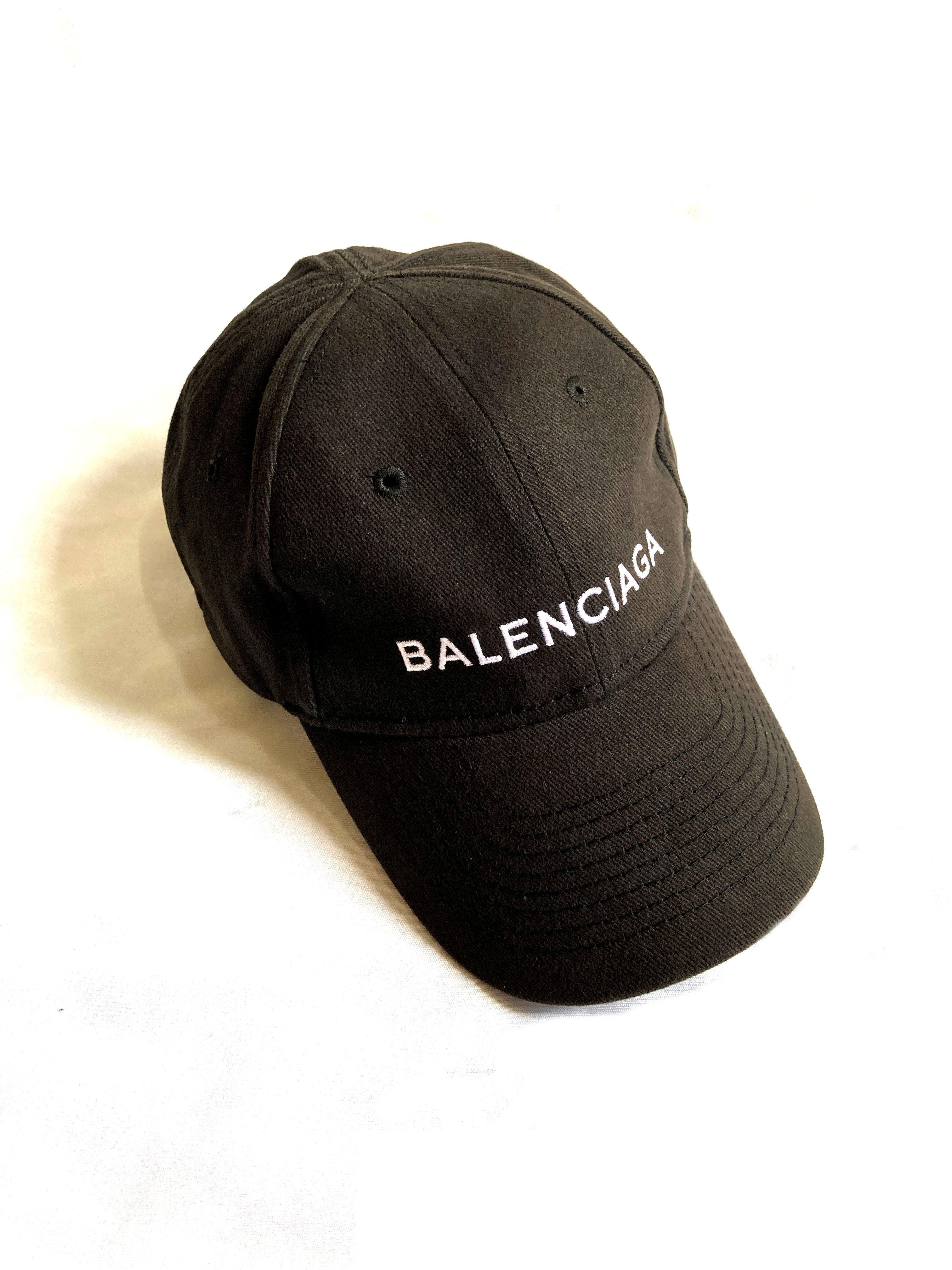 国内正規　名作　BALENCIAGA　ロゴ クラシック キャップ ブラック　L　帽子 黒　メンズ レディース　男女 | brand cross  tokyo powered by BASE