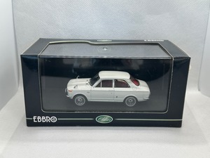 【エブロ】 1/43  トヨタ カローラ 1100 1966(白)買取品