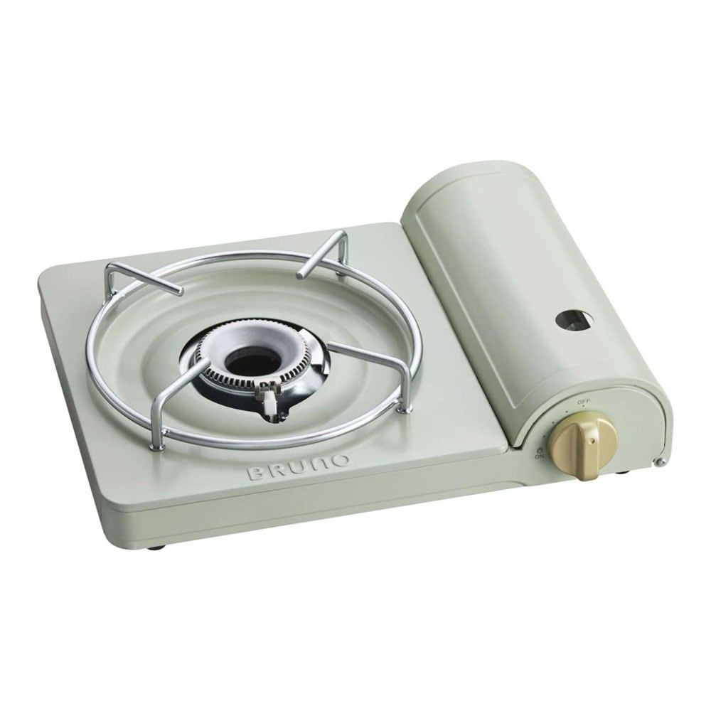 BRUNO ブルーノ カセットコンロ スリム グリーン BOE095 / カセットボンベ式 キッチン アウトドア