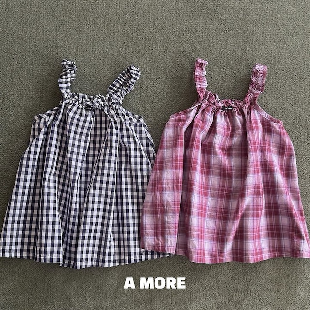 【取寄】A MORE チェックインワンピース｜秋服｜韓国子供服｜26/AT