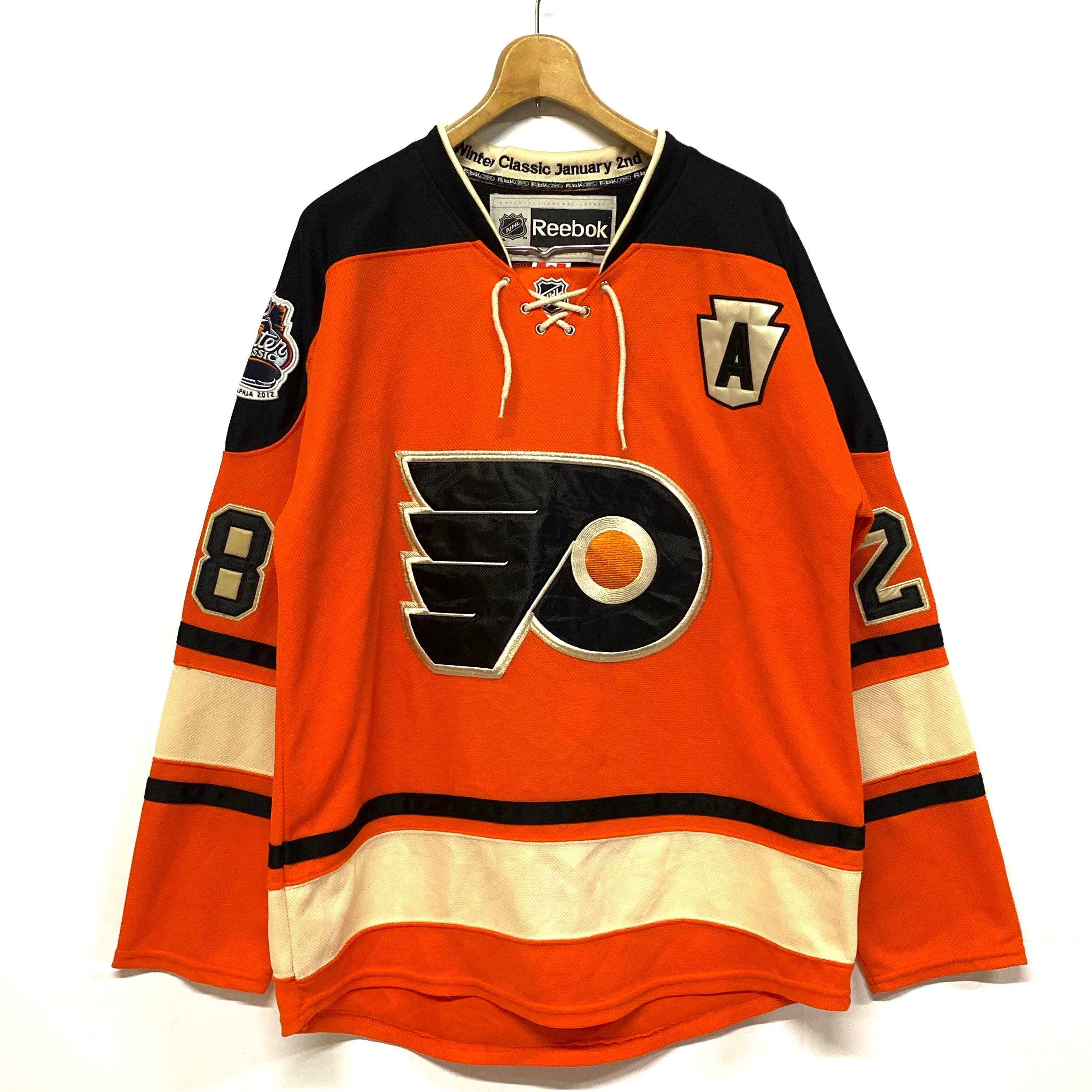 CCM NHL Philadelphia Flyers フィラデルフィア フライヤーズ ホッケーシャツ メンズXXL /eaa351227