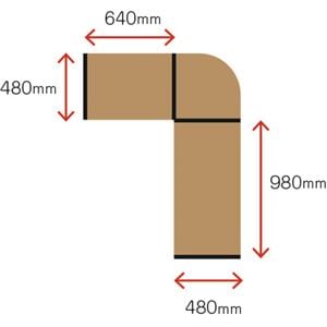 パソコンデスク/PCデスク 【幅147cm コーナータイプ パソコンデスク/PCデスク 【幅147cm コーナータイプ