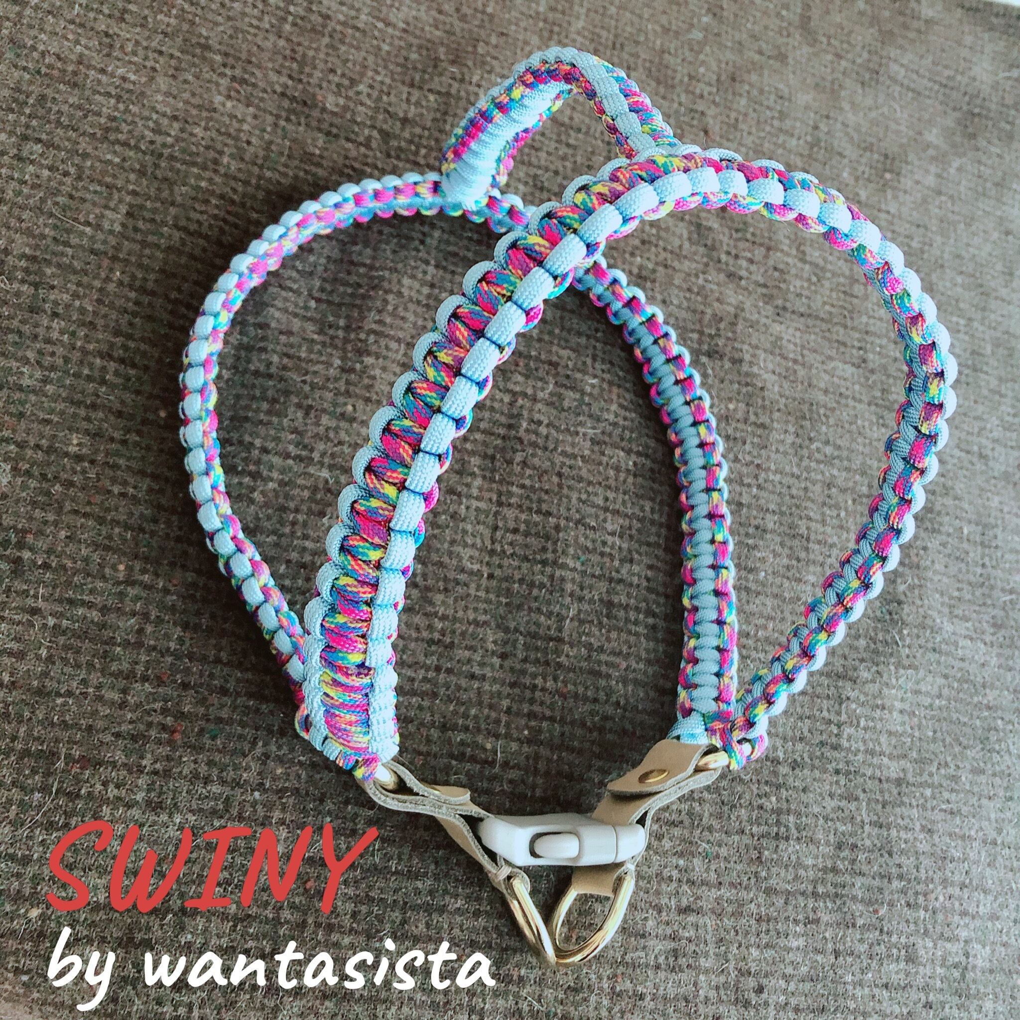 Ssize【ハーネス・パラコード&本革】オーダーメイド♡SWINY by