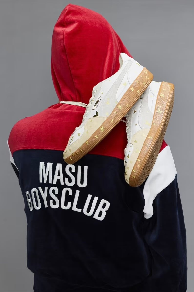 PUMA × MASU T7 SHORT TRACK HOODIE S Puma × Masu T7 Short Track Hoodie - Dark Navy - MASU– MASU