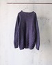plane purple knit sweater