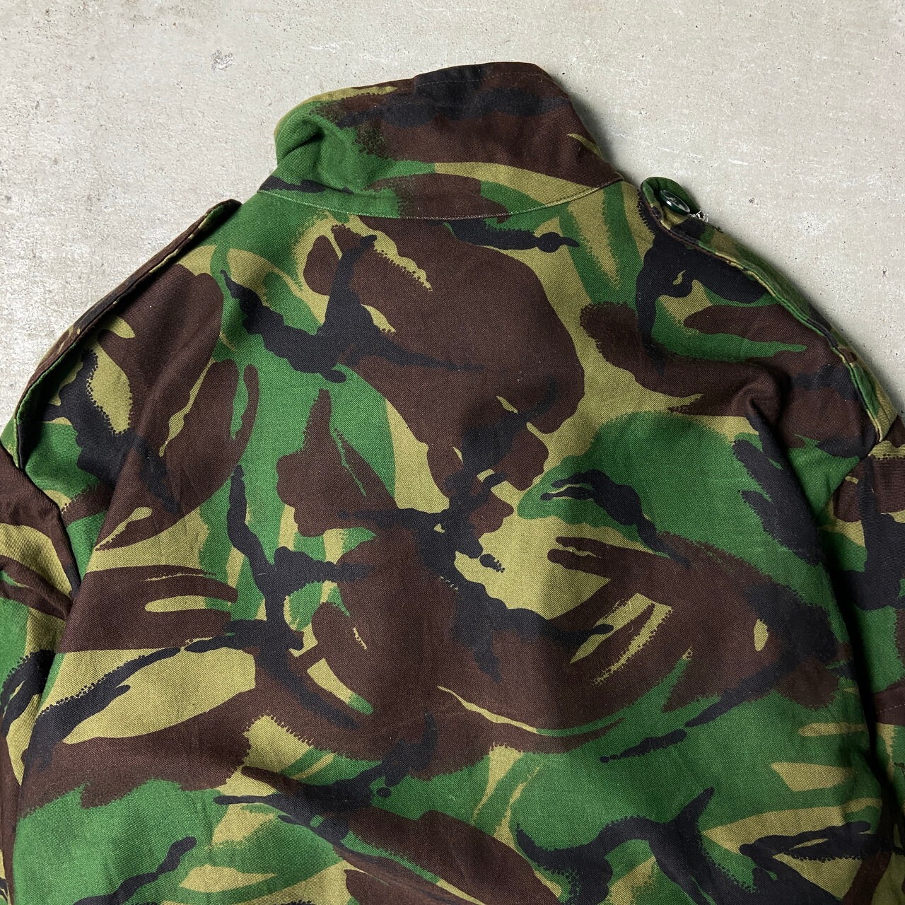 99年納品 90年代 イギリス軍 コンバットジャケット DPMカモ メンズL 