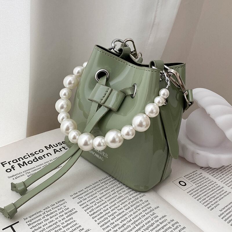 レザーミニ 手作りハンドバック38401328784