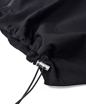 【直営店限定ITEM】レース×パッチルーズジップフーディー (BLACK) CQ-47125H