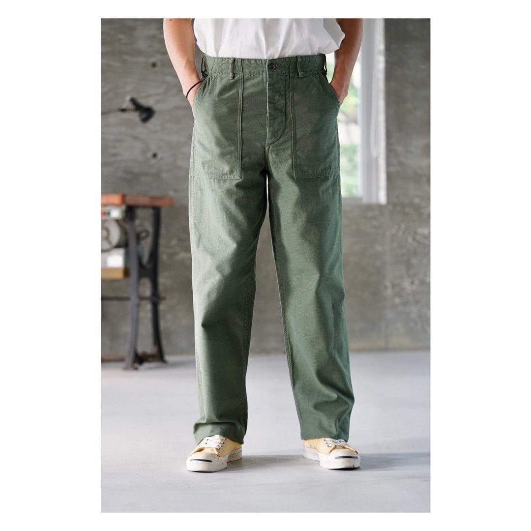 カラーGorslowオアスロウ US ARMY FATIGUE PANTS ファティーグ