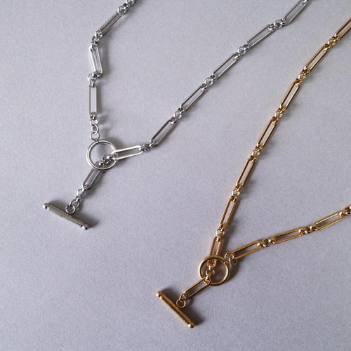 stainless design mantel necklace N067