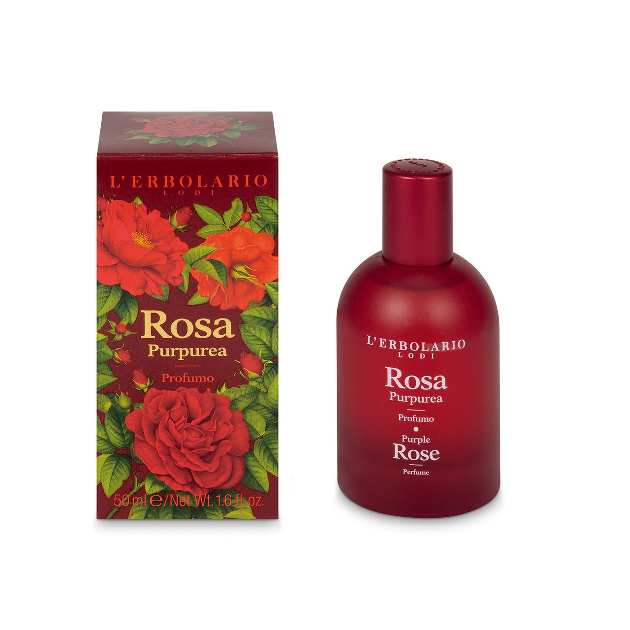 【Rosa Purprea】ローザ プルプレア  パフューム　50ml｜レルボラリオ L'ERBOLARIO