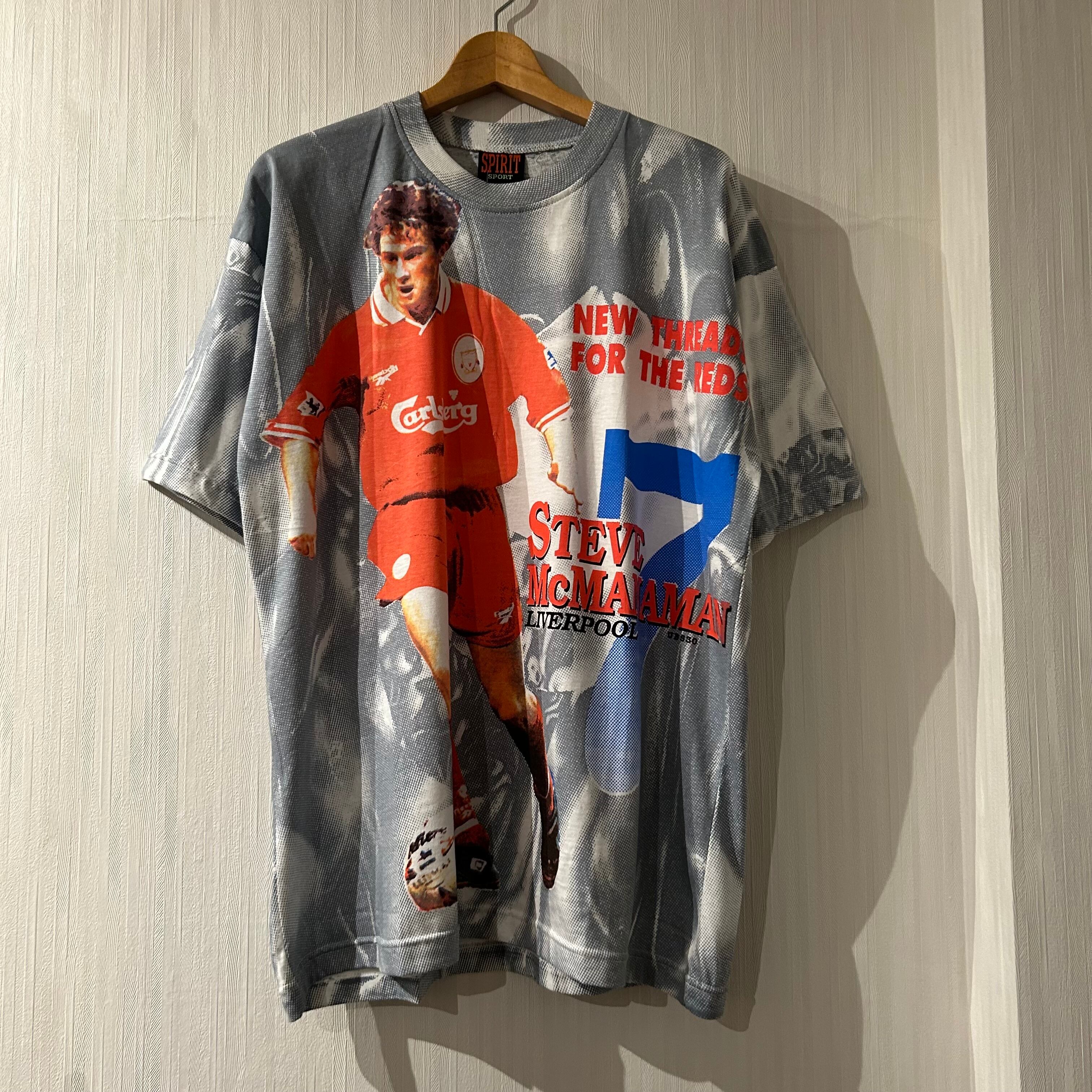"DEAD STOCK" Special‼︎ 〜early 2000s bootleg ”STEVE MCMANAMAN“ Liverpool FC T-shirt