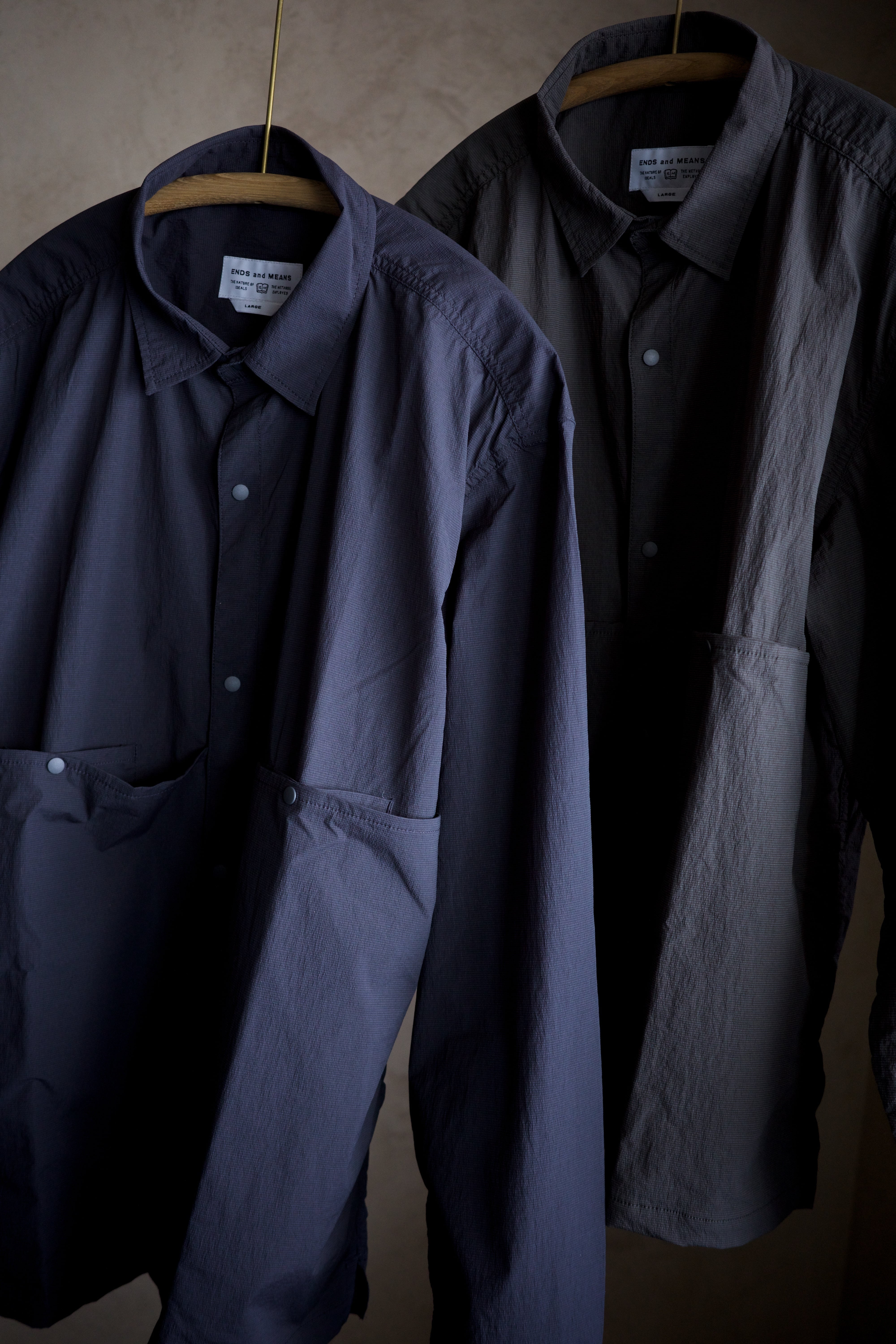 ENDS and MEANS / Light Shirts Jacket | iremono