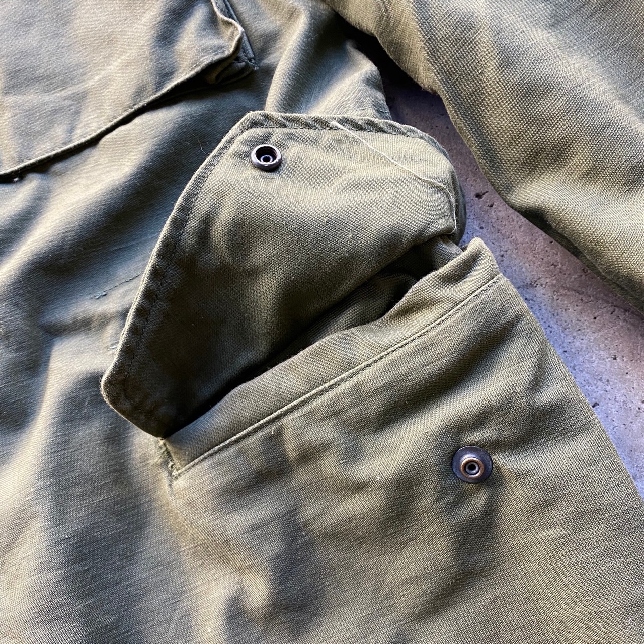 72年納品 70年代 ビンテージ U.S.ARMY 米軍実品 M-65 ミリタリー 