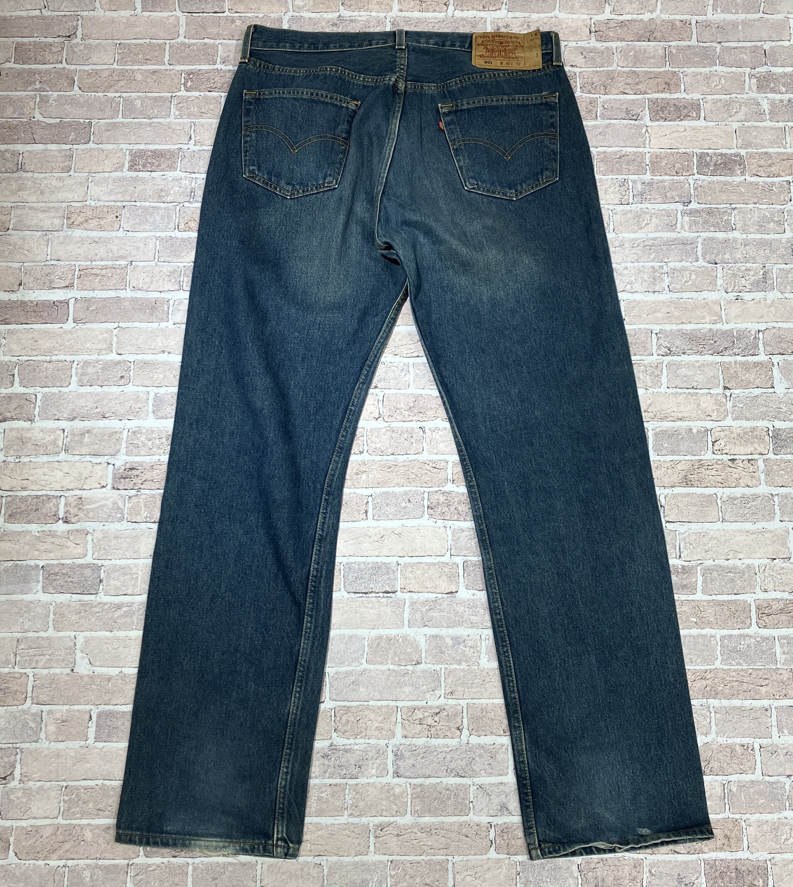 ⓀLEVI'S 501 DENIM PANT USA 実寸W36 L33 | safarionline