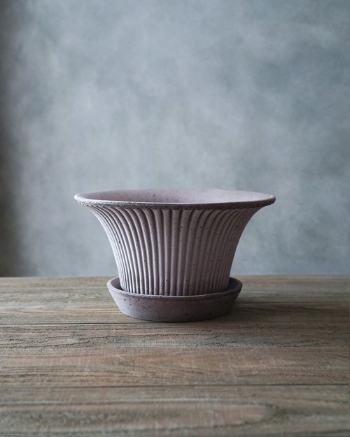 【Bergs Potter】デイジー Ø25cm　グレー　植木鉢【バーグスポッター】