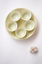 陸寿義 Lu Shouyi - 景徳鎮 黄釉杯 cup