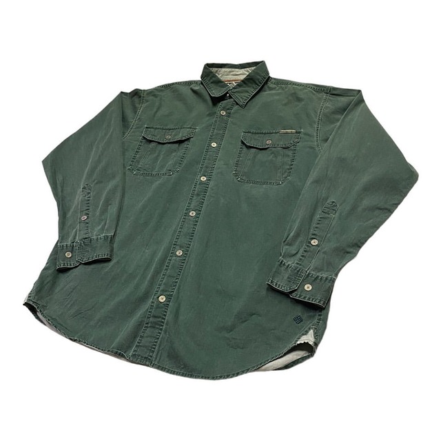 Columbia 100cotton work shirt Johnson Market
