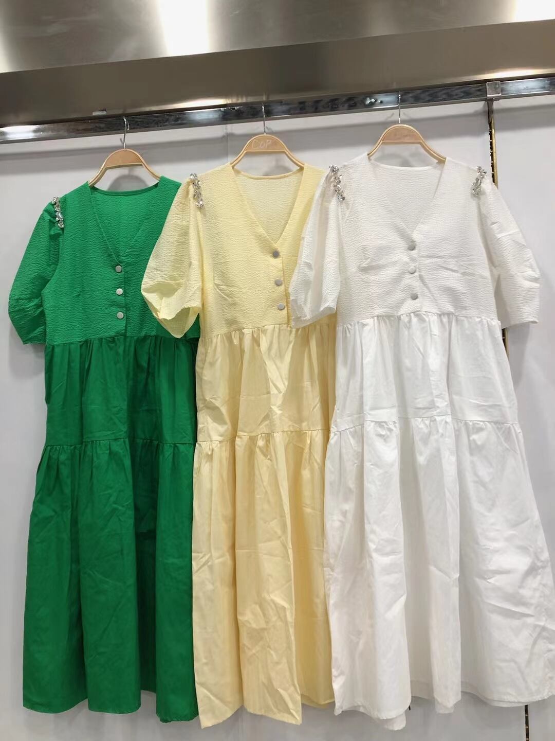 ティアードワンピース　AJ1080-Y66