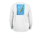 SIMMS SOLAR TECH TEE LS – RISING TROUT STERLING