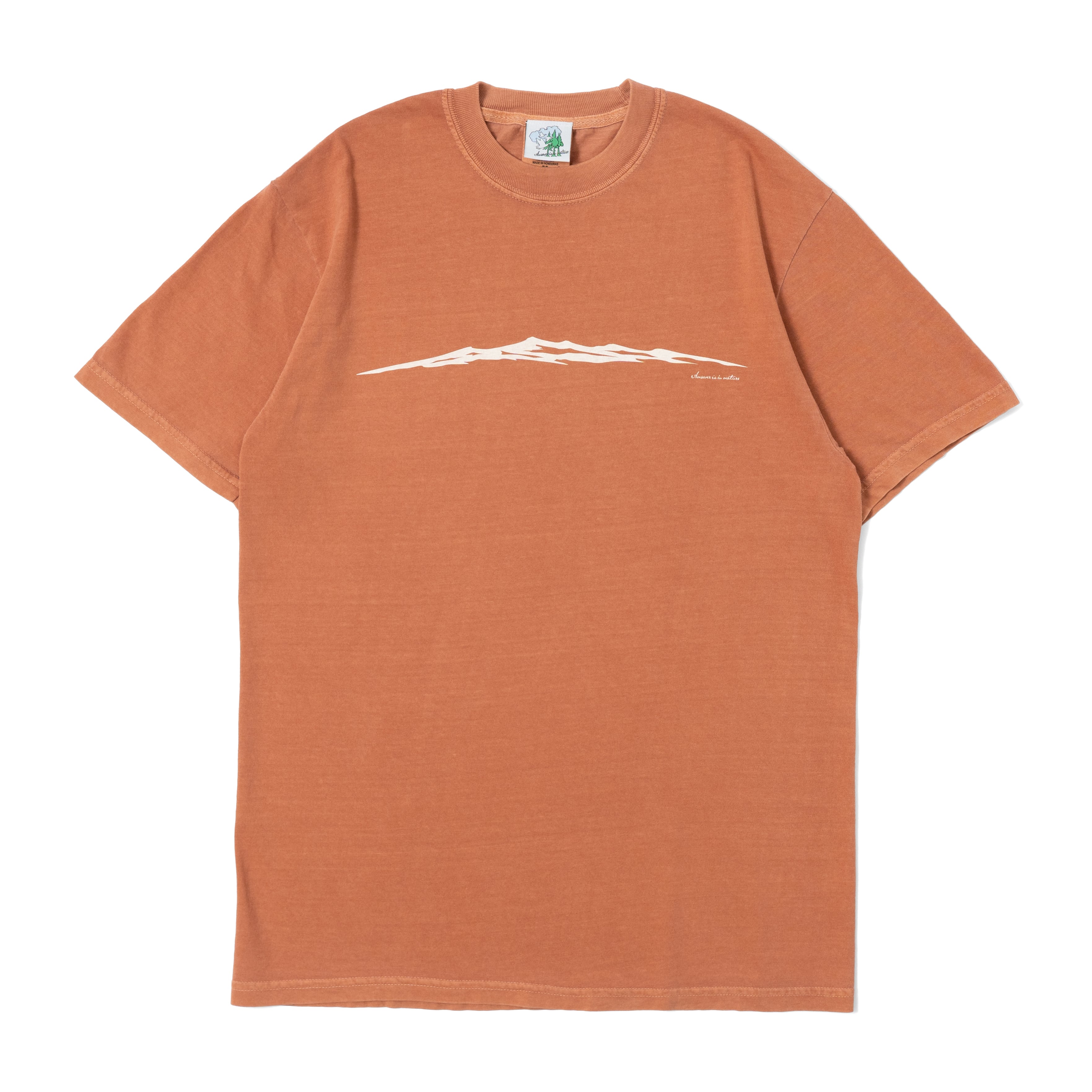 MOUNTAIN TEE ORANGE