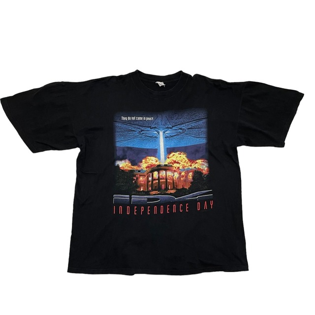 90s Independence Day インディペンデンスデイ 映画 Tシャツ(XL)