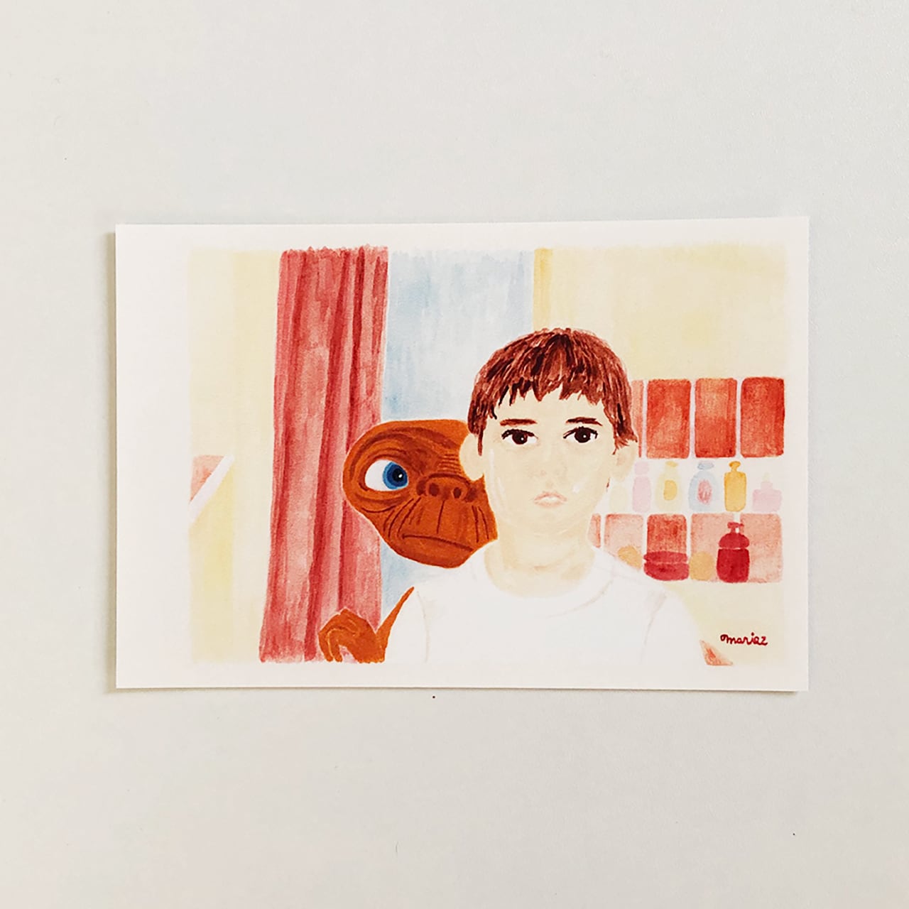 ポストカード - 映画「E.T.」より