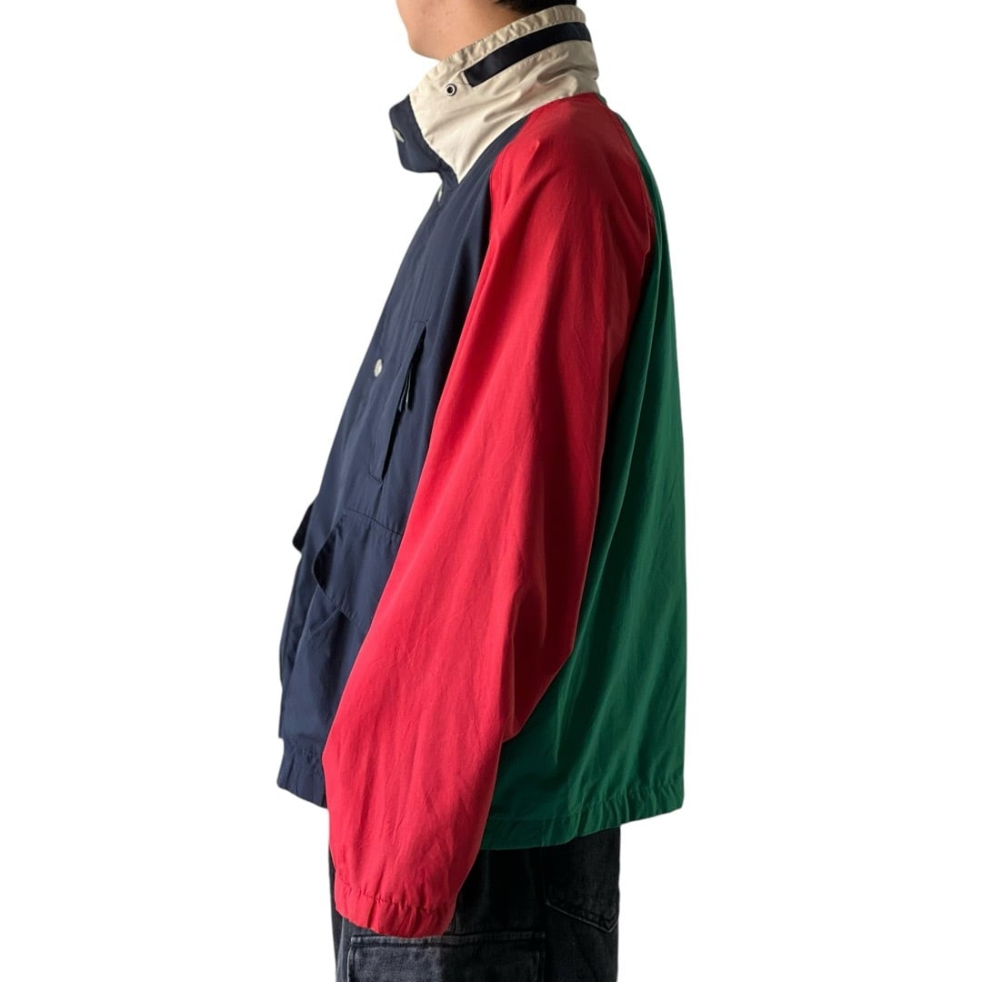 90's MIGHTY-MAC】 crazy pattern sailor jacket size XL 90's MIGHTY-MAC】 crazy pattern sailor jacket size XL