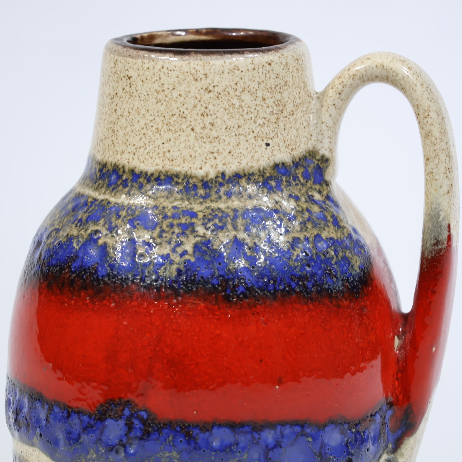 Scheurich-- 15.7cm | Fat Lava & German Art Pottery