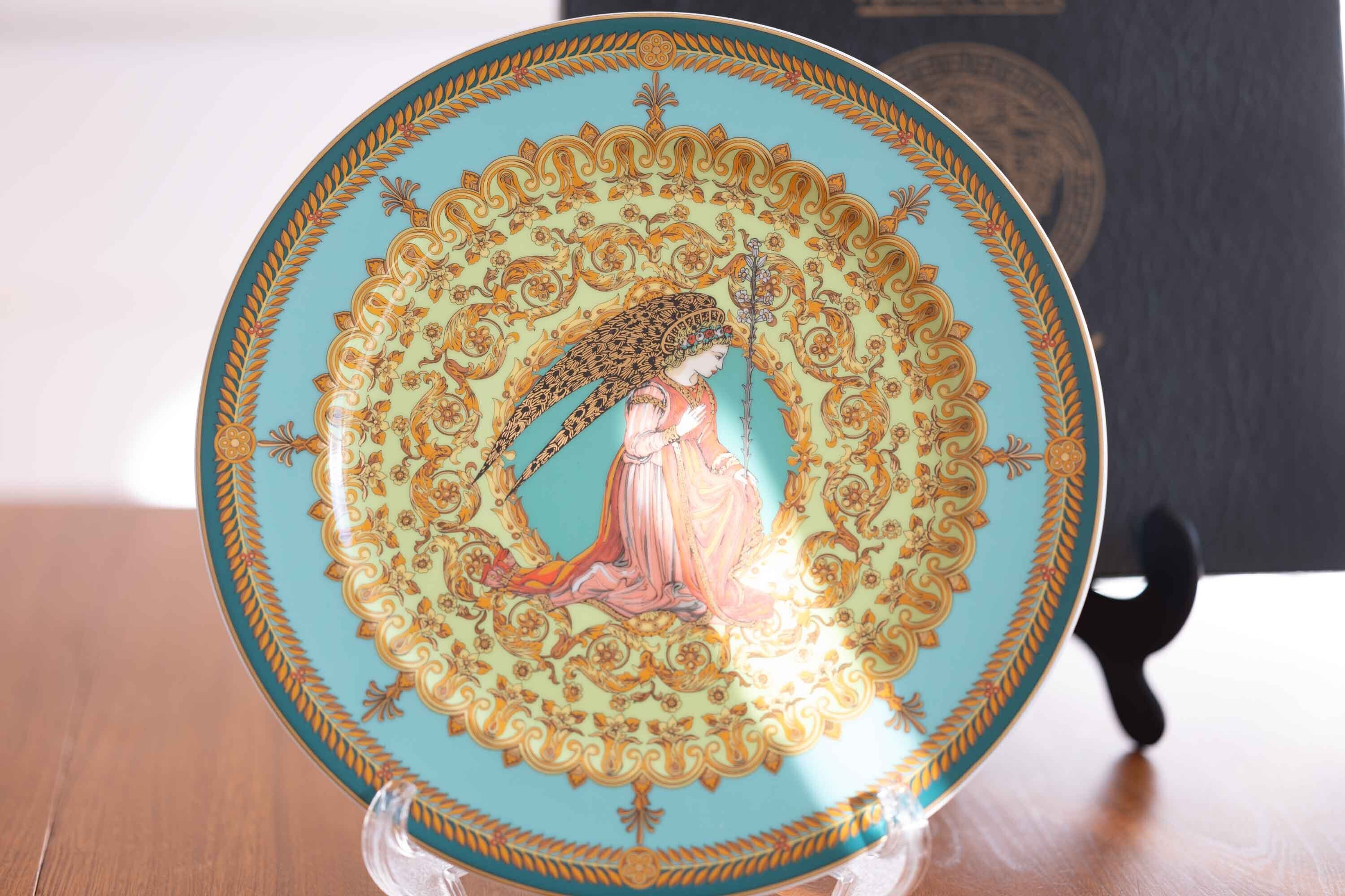 1995年度版 <ヴェルサーチ>✖️ドイツの名窯<ローゼンタール> ジャンニ・ベルサーチ Xmasプレート