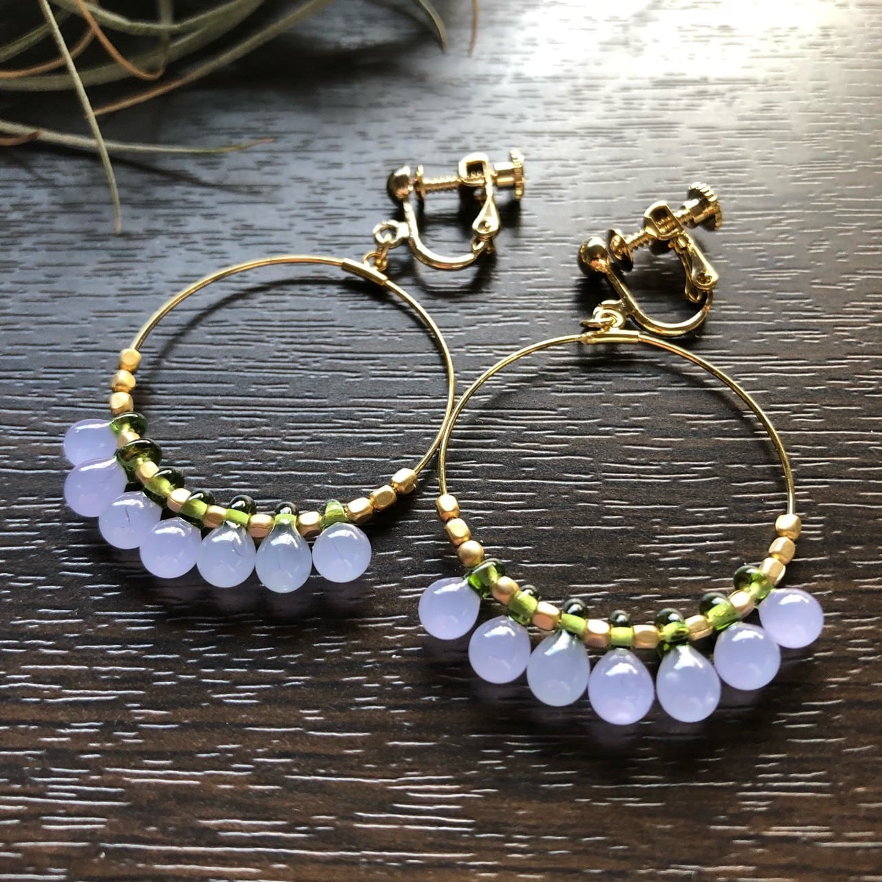 オリジナル蜻蛉玉アクセサリー dragonfreiheit