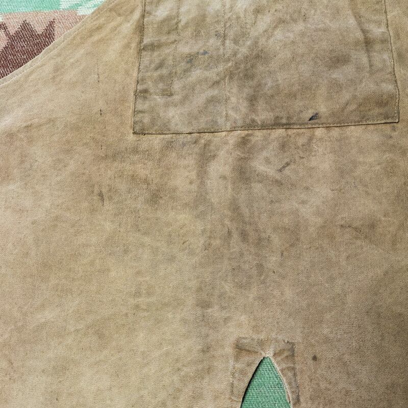 60s Carhartt HEADLIGHT FINCK Brown Duck Work Apron | Wonder 60s Carhartt HEADLIGHT FINCK Brown Duck Work Apron | Wonder