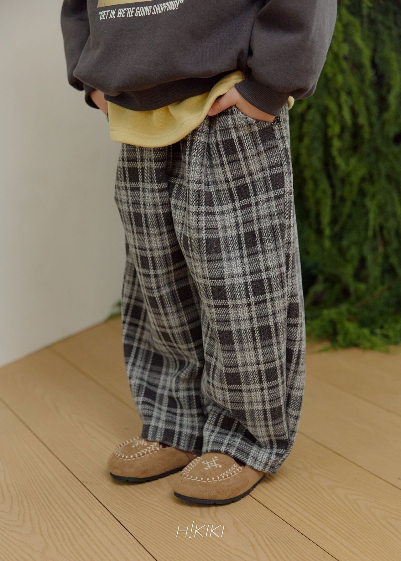 HIKIKI［取寄］mogic check pants 26winter