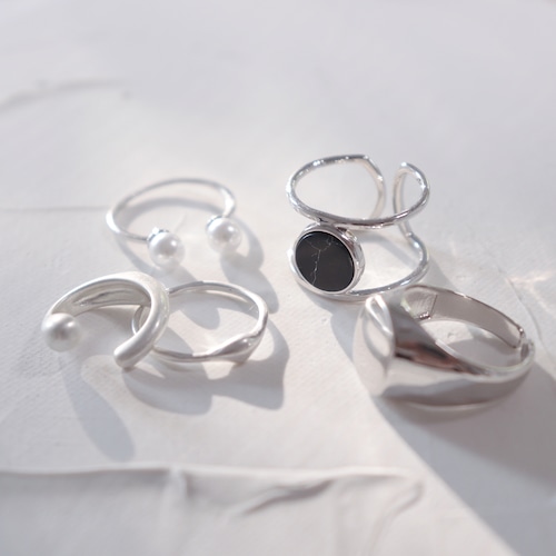 SET RINGS || 【通常商品】 OCTOBER RING SET I || 5 RINGS || MIX || FRSS0925I