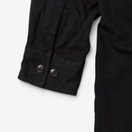 80s-90s Christian Dior MONSIEUR ブラック コットン 長袖シャツ