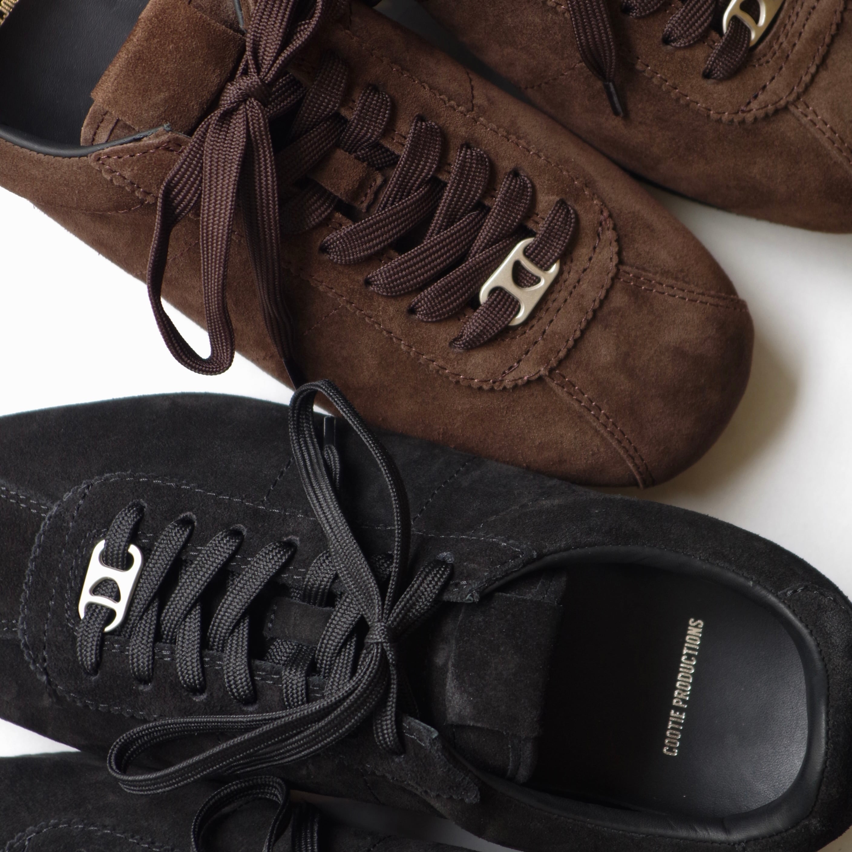Tomo&Co. × COOTIE PRODUCTIONS ”RAJA JOG TRAINER” Brown Suede Tomo&Co. × COOTIE PRODUCTIONS ”RAJA JOG TRAINER” Brown Suede