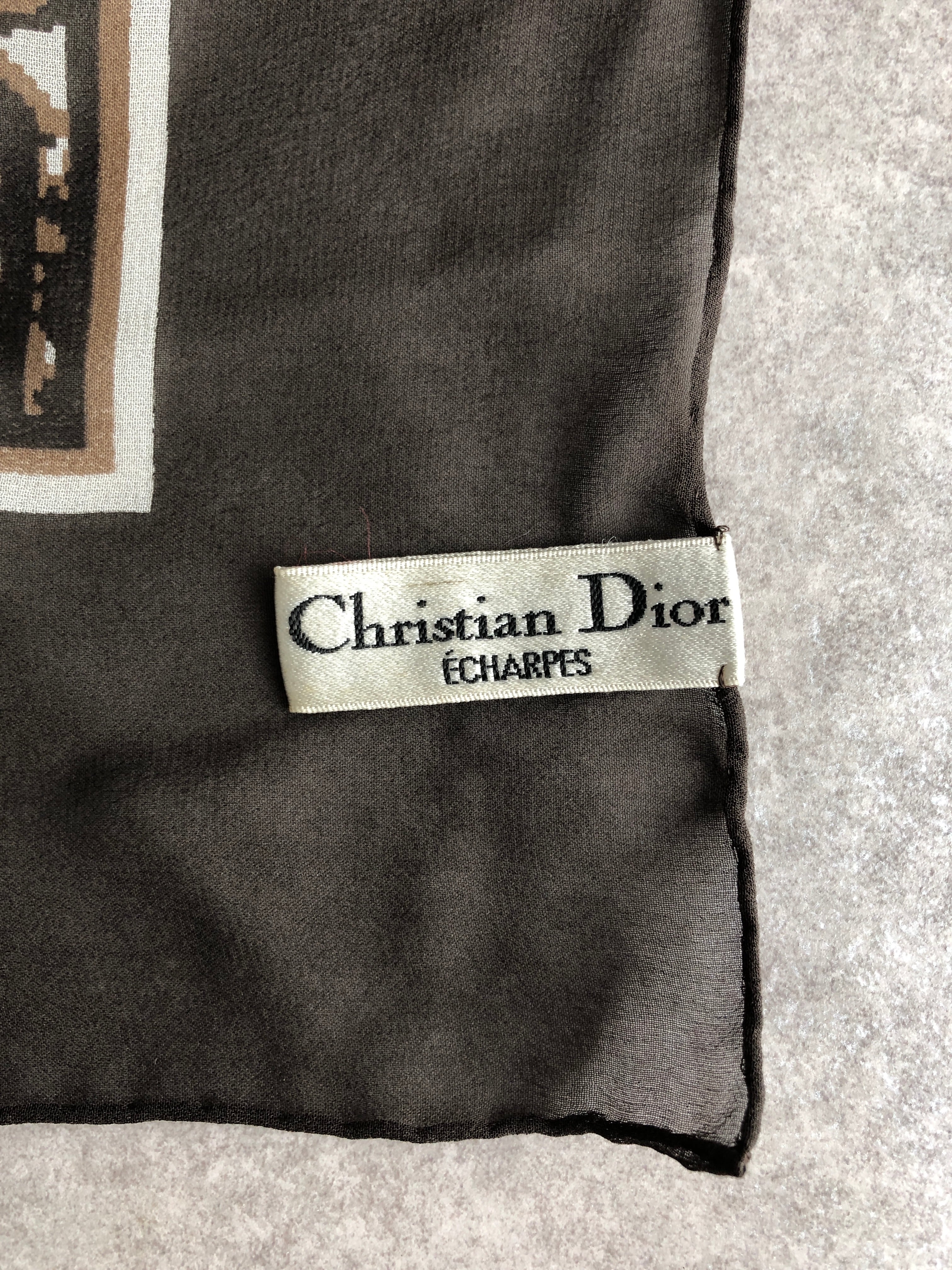 Christian Dior クリスチャン ディオール トロッター スカーフ
