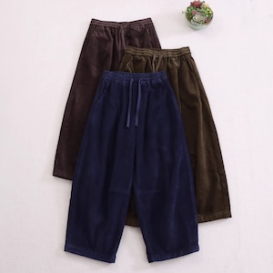 5色/コーデュロイワイドパンツ ・9139 5色/コーデュロイワイドパンツ ・9139