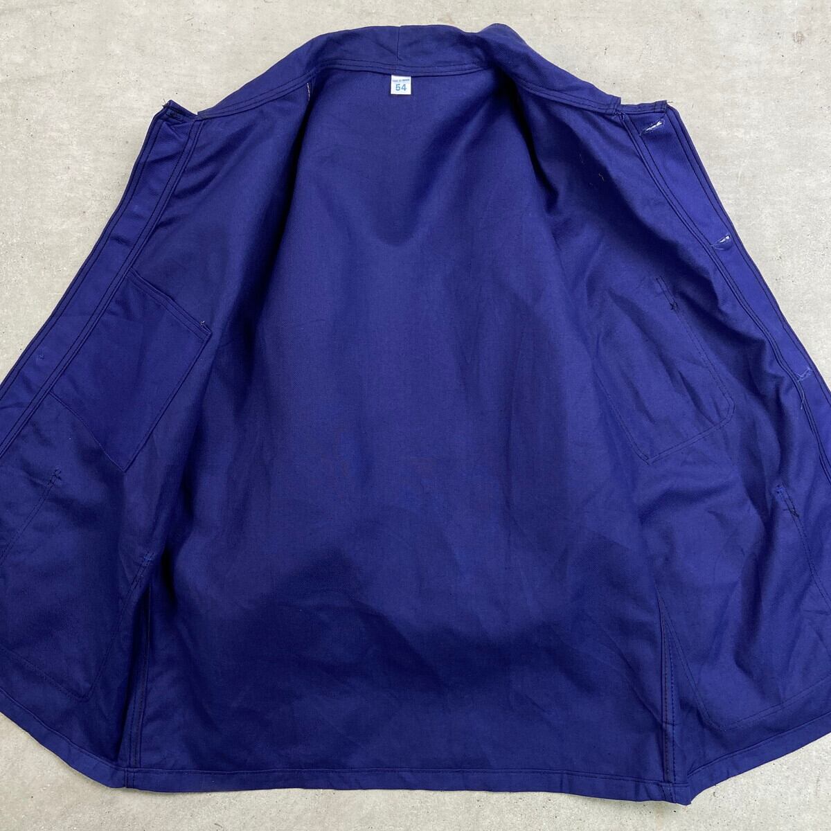 DEAD STOCK NOS 70年代 フランス製 フレンチワークジャケット メンズXL
