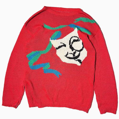 Vintage 80~90's "Two Face" Knit Sweater