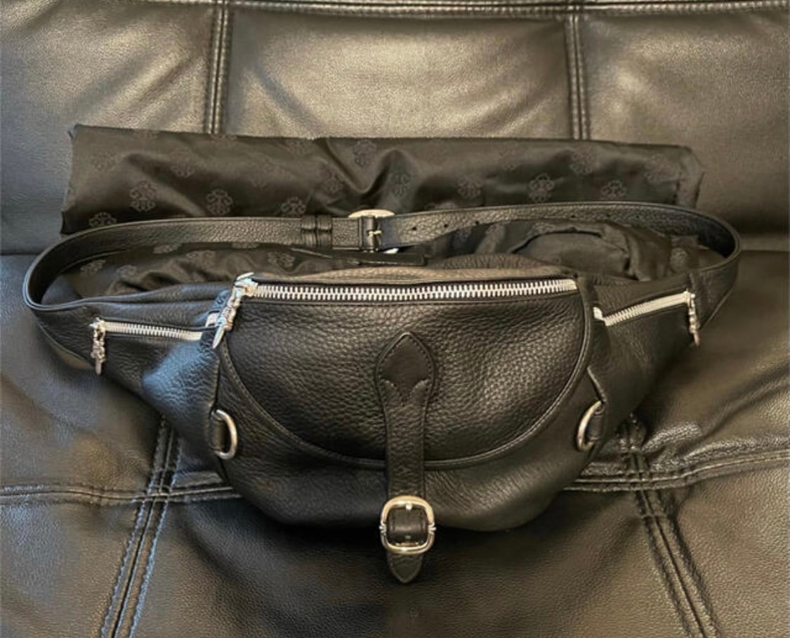 CHROME HEARTS クロムハーツ スナットパック ヘビーレザー