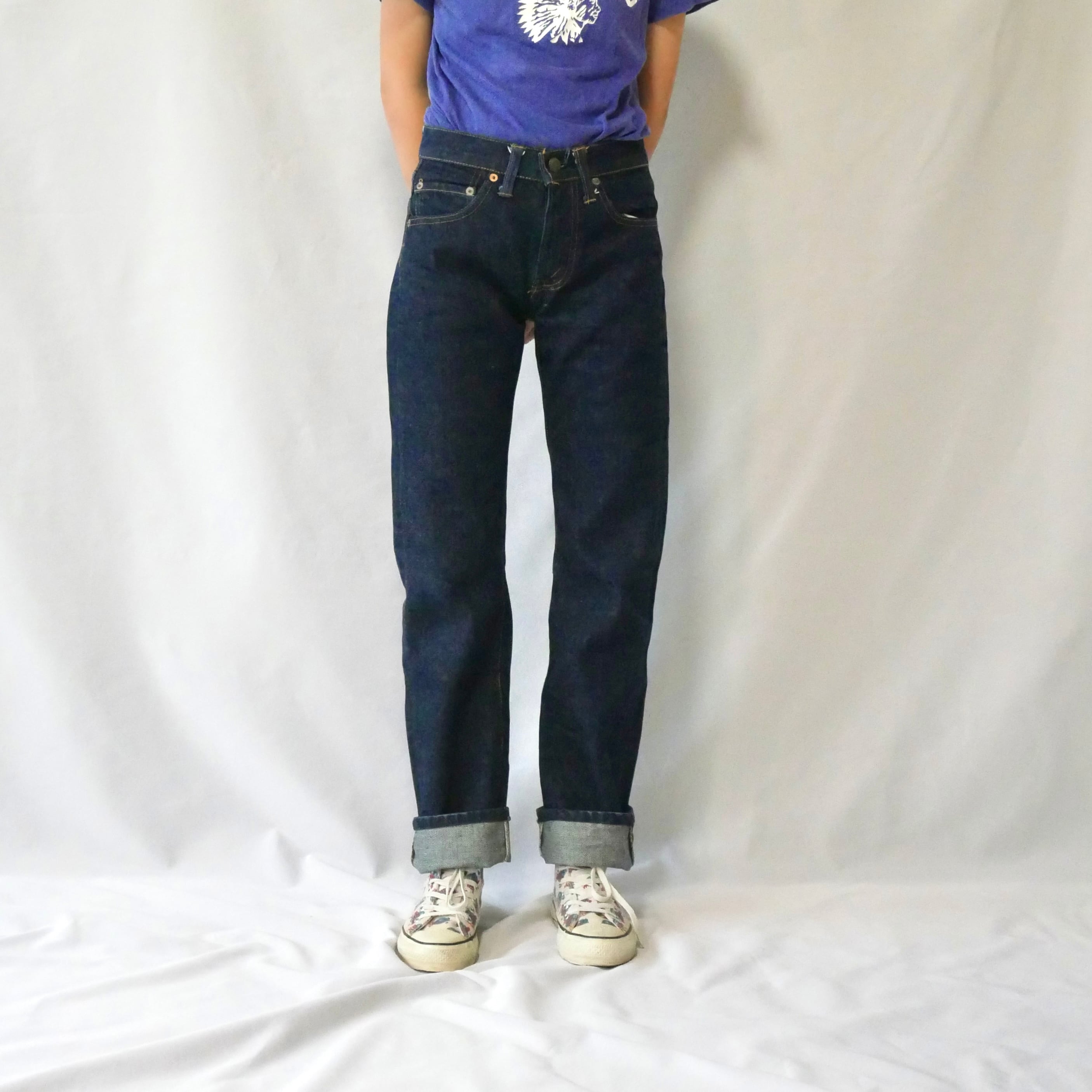 D*E様 70s リーバイス　805 ビンテージ　濃紺 70s Levi's 805 bigE denim pant 70年代 リーバイス805 ビッグE 濃紺