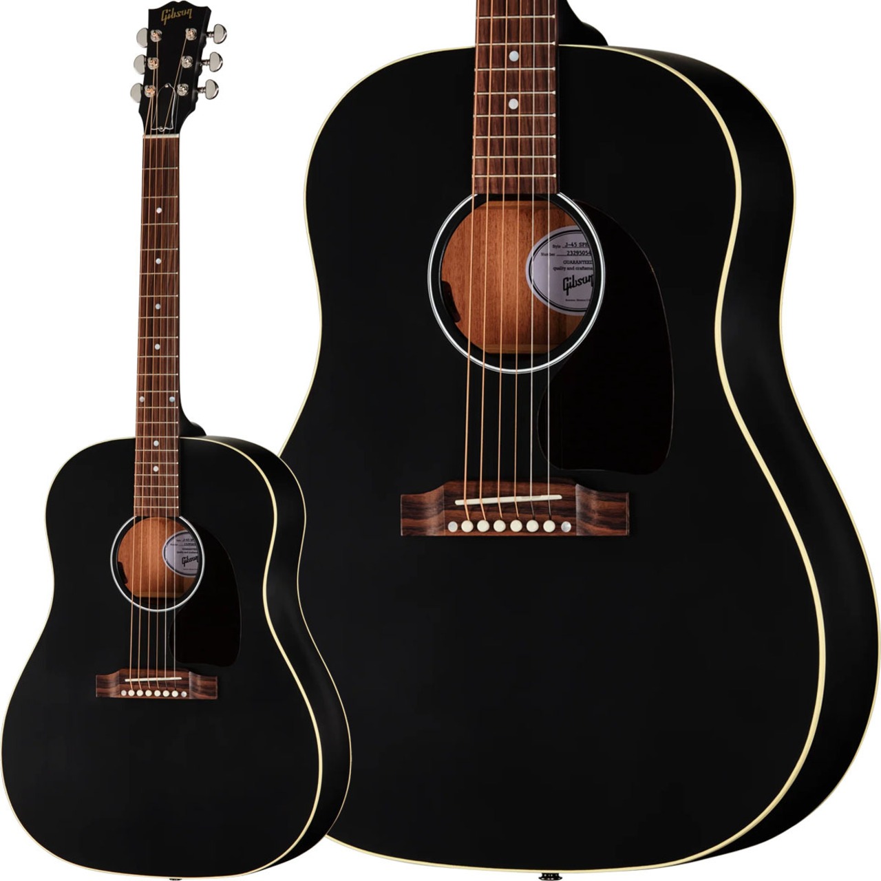 Gibson J-45 Special (Satin Ebony) [LR Baggs プリアンプ搭載エレアコ仕様]